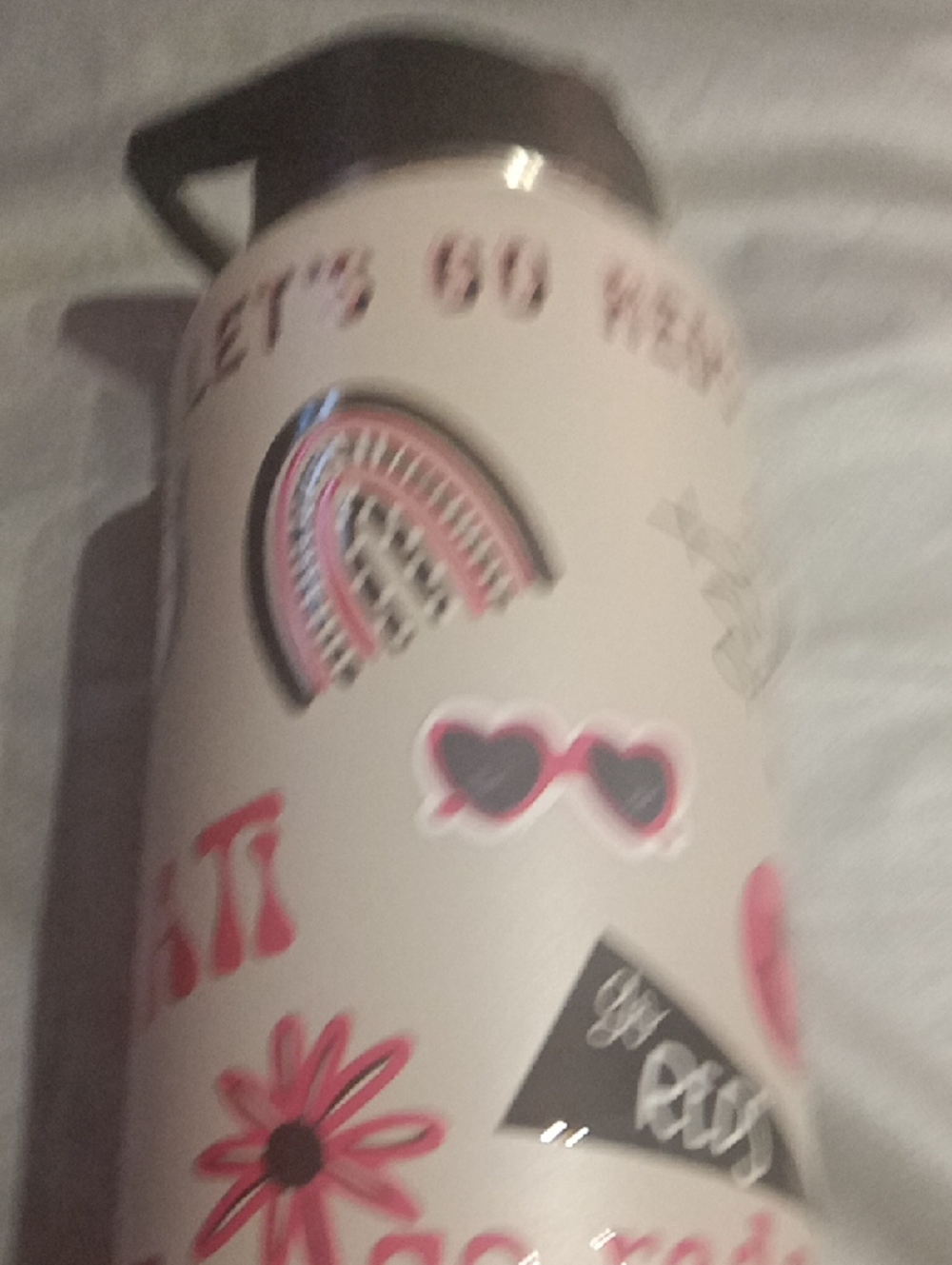 34 oz Cincinnati Reds Travel Thermos with Straw